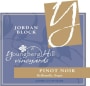 Youngberg Hill Vineyards Jordan Pinot Noir 2008 Front Label