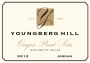 Youngberg Hill Vineyards Jordan Pinot Noir 2012 Front Label