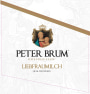 ZenZen Wines Peter Brum Liebfraumilch 2013 Front Label