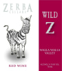 Zerba Cellars Wild Z 2008 Front Label