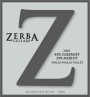 Zerba Cellars Merlot  Cabernet 2003 Front Label