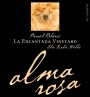 Alma Rosa La Encantada Vineyard Pinot Blanc 2013 Front Label