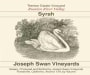 Joseph Swan Trenton Estate Vineyard Syrah 2001  Front Label