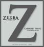 Zerba Cellars Cabernet Franc 2008 Front Label