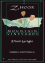 Zucca Mountain Vineyards Pinot Grigio 2014 Front Label