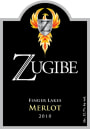 Zugibe Vineyards Merlot 2010 Front Label