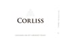 Corliss Cabernet Franc 2004 Front Label
