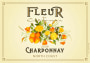 Carneros Wine Company Fleur de Chardonnay 2008 Front Label