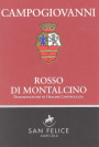 San Felice Rosso di Montalcino 2014 Front Label