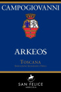 San Felice Arkeos Toscana 2010 Front Label