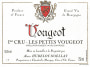 Hudelot-Noellat Vougeot Premier Cru 2010 Front Label