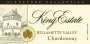King Estate Signature Collection Chardonnay 2012 Front Label