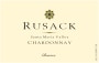 Rusack Santa Maria Valley Reserve Chardonnay 2010 Front Label