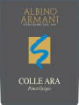 Albino Armani Colle Ara Pinot Grigio 1607 2009 Front Label
