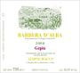 Albino Rocca Gepin Barbera d'Alba 2008 Front Label