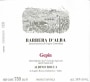 Albino Rocca Gepin Barbera d'Alba 2007 Front Label