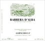 Albino Rocca Barbera d'Alba 2014 Front Label