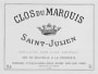 Clos du Marquis  1995 Front Label
