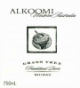 Alkoomi  Grass Tree  Shiraz 2014 Front Label