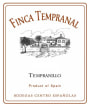 Allozo Bodegas Centro Espanolas Finca Tempranal Tempranillo 2012 Front Label