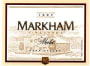Markham Merlot 1997 Front Label