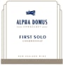 Alpha Domus First Solo Barrique Fermented Chardonnay 2012 Front Label