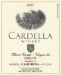 Cardella Winery Vineyard 22 Merlot 2012 Front Label
