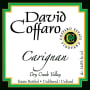 David Coffaro Estate Vineyard Carignan 2010  Front Label