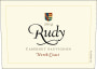 Rudy North Coast Cabernet Sauvignon 2014  Front Label