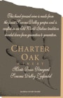 Charter Oak Winery Monte Rosso Old Vine Hillside Zinfandel 2010 Front Label