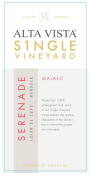 Alta Vista Single Vineyard Serenade Malbec 2010 Front Label