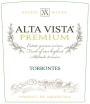 Alta Vista Premium Torrontes 2009 Front Label