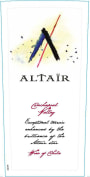 Altair Tinto 2011 Front Label