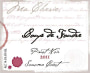 Coup de Foudre Sonoma Coast Pinot Noir 2011 Front Label