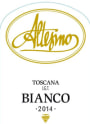 Altesino Toscana Bianco 2014 Front Label