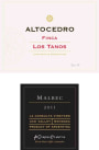 Altocedro Finca Los Tanos Malbec 2011 Front Label