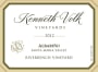 Kenneth Volk Riverbench Vineyard Albarino 2012 Front Label