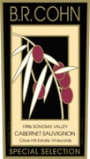 B.R. Cohn Special Selection Cabernet Sauvignon 1996 Front Label