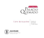 Alvear Bodega Palacio Quemado Los Acilates 2011 Front Label