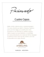 Andeluna Pasionado Cuatro Cepas 2008 Front Label