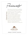 Andeluna Pasionado Cabernet Franc 2013 Front Label
