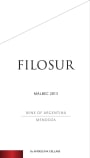 Andeluna Filosur Malbec 2013 Front Label