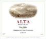 Alta Oso Malo Cabernet Sauvignon 2010 Front Label