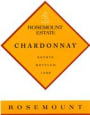 Rosemount Diamond Chardonnay 1998 Front Label