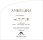 Andeluna Altitud Chardonnay 2013 Front Label