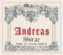 Chateau Andreas Andreas Shiraz 2013 Front Label