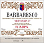 Scarpa Tettineive Barbaresco 2004 Front Label