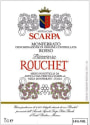 Scarpa Briccorosa Rouchet 2011 Front Label