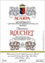 Scarpa Briccorosa Rouchet 2008 Front Label
