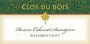Clos du Bois Alexander Valley Reserve Cabernet Sauvignon 1997 Front Label